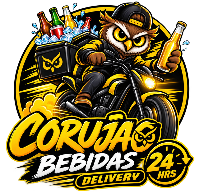 Logotipo Corujão Bebidas